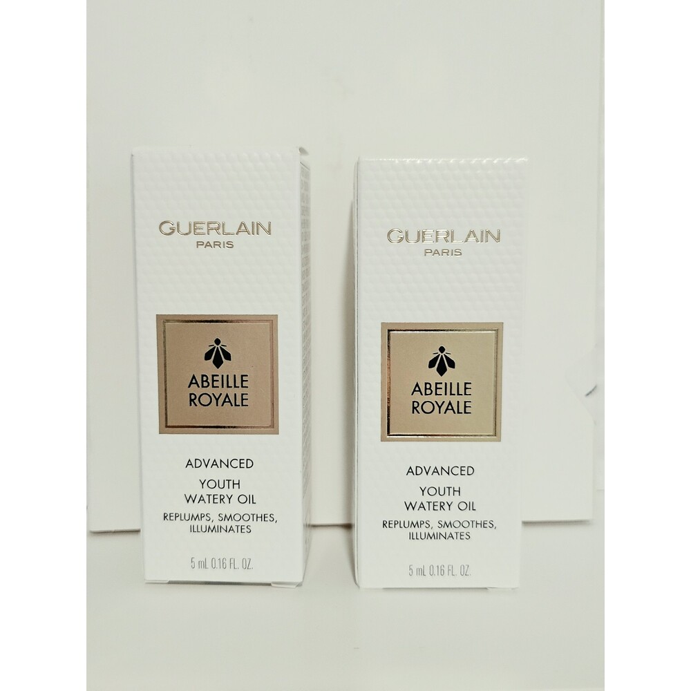 Lot of 2 GUERLAIN Abeille Royale Youth Watery Oil 5 ml / 0.16 oz ea BNIB Travel